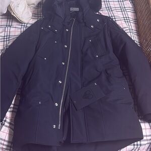 Medium Black Stirling Parka Moose Knuckles Jacket